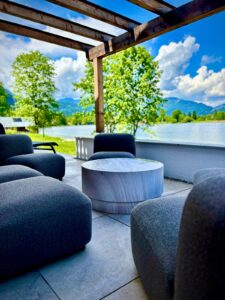 Terrasse im Erdgeschoß